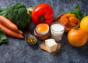 مواد غذایی دارای ویتامین a