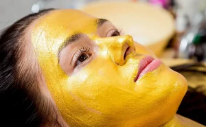 ماسک زردچوبه و ماست